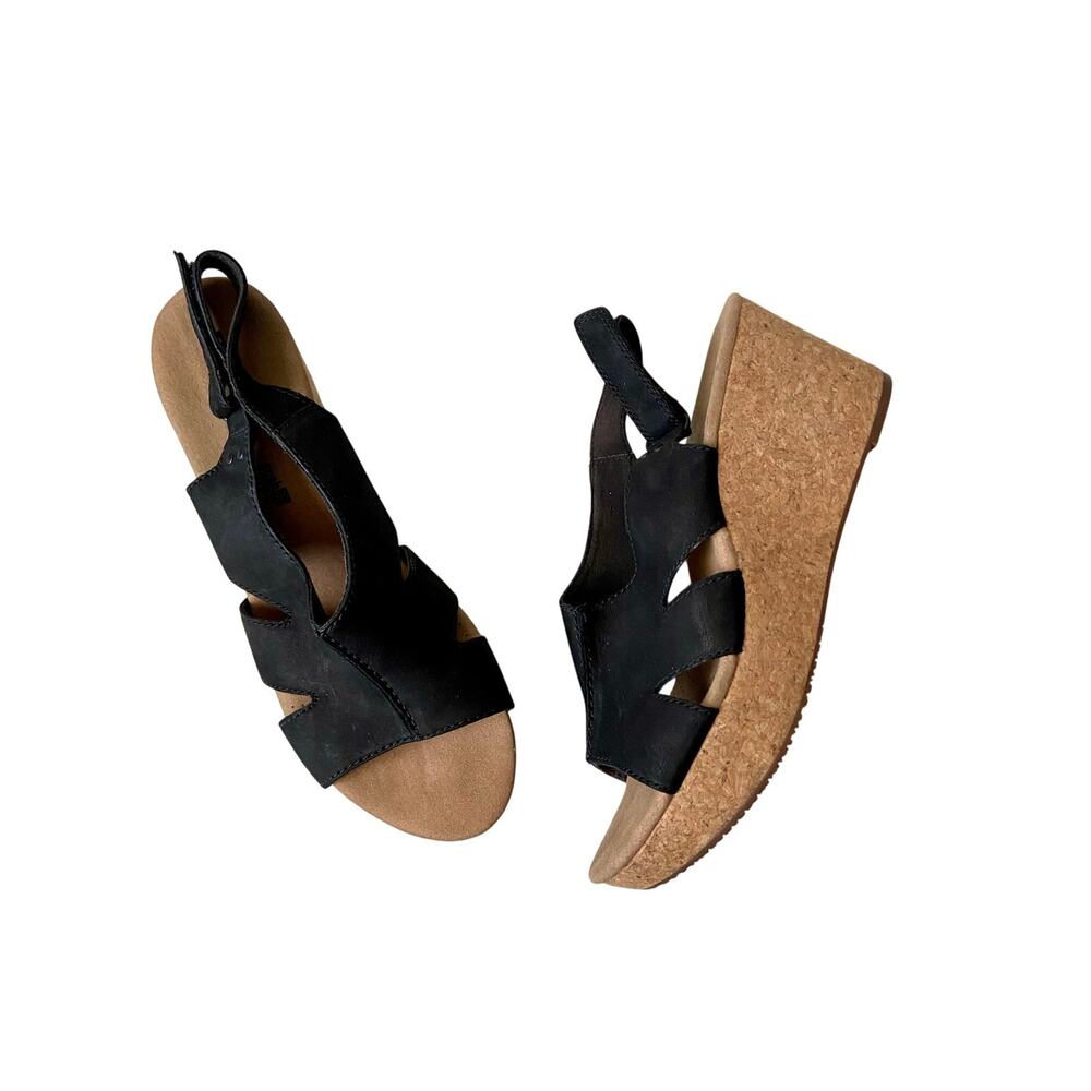 Clark's Annadel Bari Platform Wedge Sandal Size 8.5